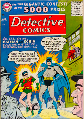 Detective Comics #234: Click Here for Values