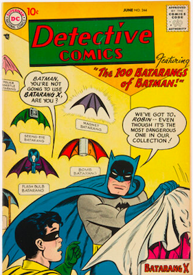 Detective Comics #244: Click Here for Values