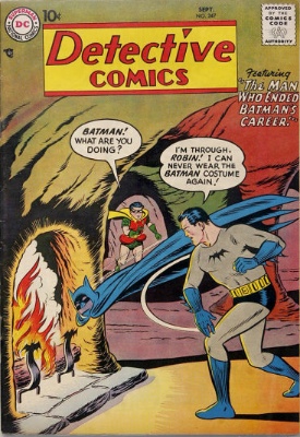 Origin and First Appearance, Doctor Achilles Milo, Detective Comics #247, DC Comics, 1957. Click for value
