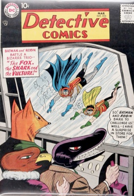 Origin and First Appearance, Terrible Trio, Detective Comics #253, DC Comics, 1958. Click for value