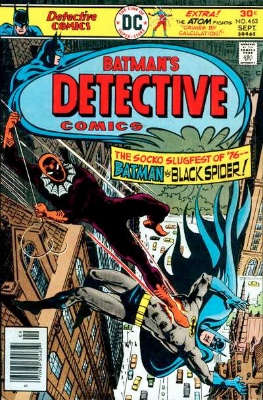 Origin and First Appearance, Black Spider, Detective Comics #463, DC Comics, 1976. Click for value