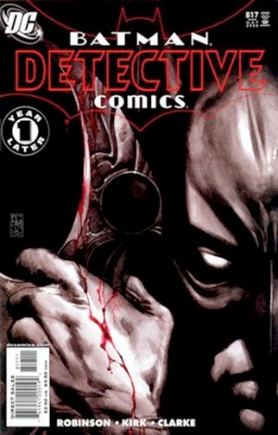 Origin and First Appearance, Tally Man, Detective Comics #817, DC Comics, 2006. Click for value