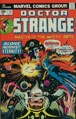 Doctor Strange #13 30 Cent Variant April, 1976. Regular Price Box