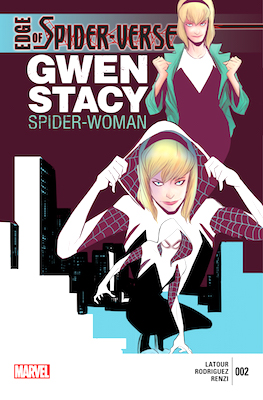 100 Hot Comics: Edge of Spider Verse 2, 1st Spider-Gwen. Click to order a copy from Goldin