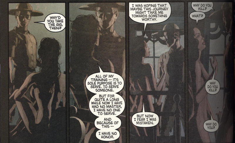 Elektra #3 (first print) (Marvel, 2001): Recalled "nude" issue. Much ado about nothing...