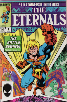 The Eternals Limited Series #1: First Appearance of Phastos. Click for values