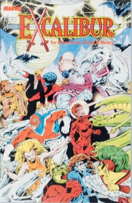 Origin and First Appearance, Excalibur, Excalibur Special Edition (The Sword is Drawn), Marvel Comics, 1987. Click for value