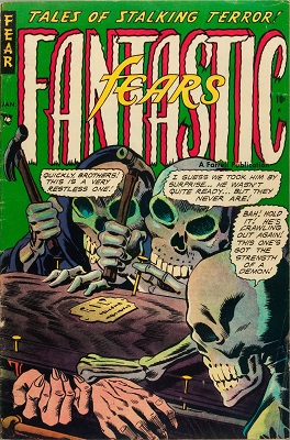 Fantastic Fears #5 (1964): First Steve Ditko art. Click for value