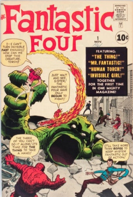 Fantastic Four #1: the origin and first appearance of Marvel's first super-team since the Golden Age. Click for value