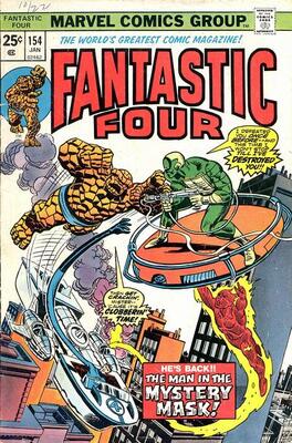 Fantastic Four #154: Click Here for Values