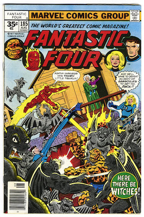 Fantastic Four #185 Marvel 35 Cent Price Variant