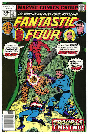 Fantastic Four #187 Marvel 35c Price Variant