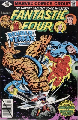 Fantastic Four #211: Click Here for Values