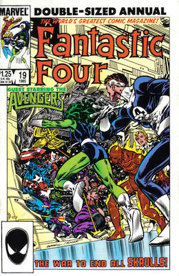 Fantastic Four Annual #19: Click Here for Values