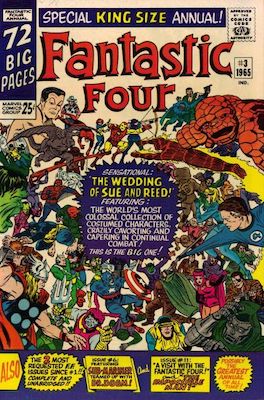 Fantastic Four Annual #3: Click Here for Values
