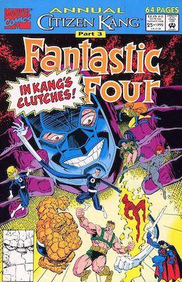 Fantastic Four Annual #25: Click Here for Values