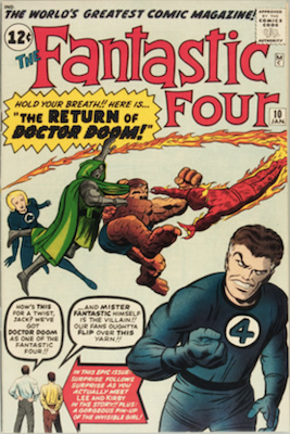 Fantastic Four #10. Click for values