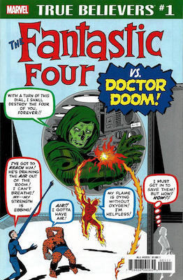 True Believers: Fantastic Four vs Doctor Doom #1: Click Here for Details