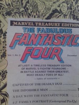 Fantastic Four Treasury Edition Value
