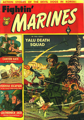 Fightin' Marines #2: Baker cover. Click for values