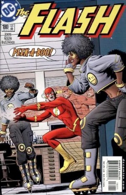Origin and First Appearance, Peek-a-Boo, Flash (vol 2) #180, DC Comics, 2002. Click for value