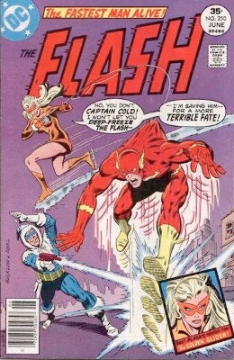 Origin and First Appearance, Golden Glider, Flash #250, DC Comics, 1977. Click for value