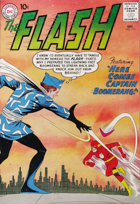 Key Issue Comics: Flash 117, 1st Appearance of Captain Boomerang. Click to buy at Goldin