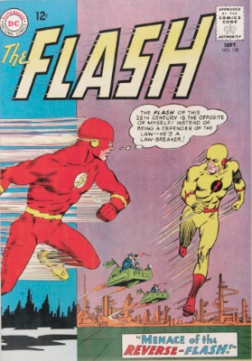 1st Appearance of Professor Zoom, aka the Reverse Flash. Click for values