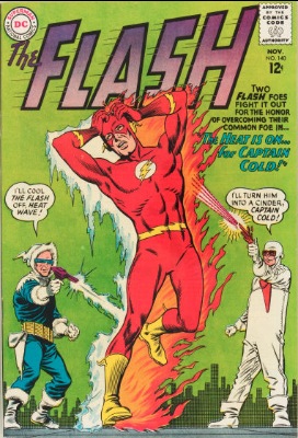 Origin and First Appearance, Heat Wave, Flash #140, DC Comics, 1963. Click for value
