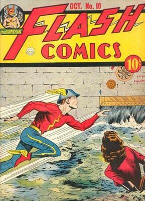 Flash Comics #10: Click Here for Values