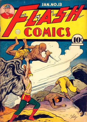 Flash Comics #13: Click Here for Values