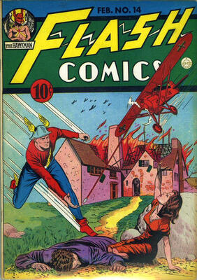 Flash Comics #14: Click Here for Values
