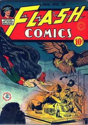 Flash Comics #25: Click Here for Values