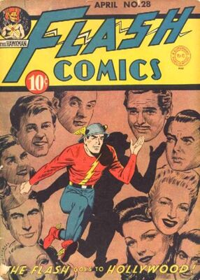 Flash Comics #28: Click Here for Values