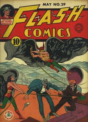 Flash Comics #29: Click Here for Values