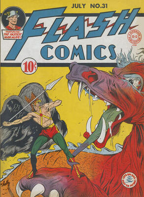 Flash Comics #30: Click Here for Values