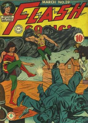 Flash Comics #39: Click Here for Values