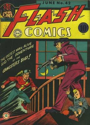 Flash Comics #42: Click Here for Values