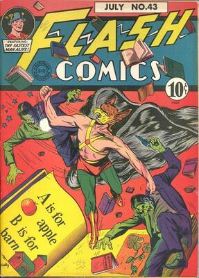 Flash Comics #43: Click Here for Values