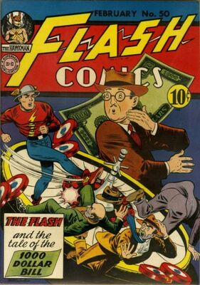 Flash Comics #50: Click Here for Values