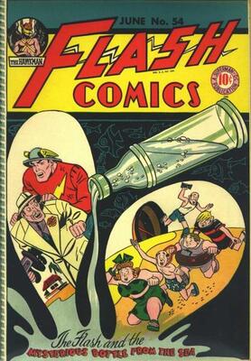 Flash Comics #54: Click Here for Values