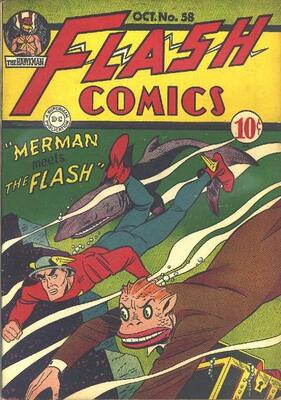 Flash Comics #58: Click Here for Values