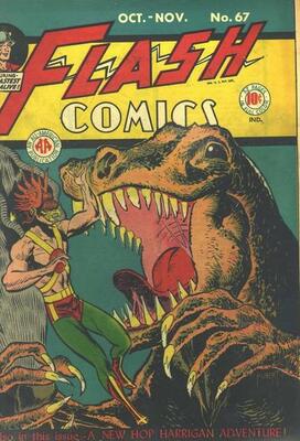 Flash Comics #67: Click Here for Values