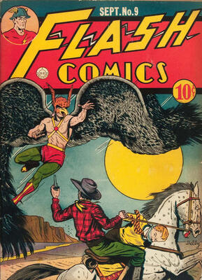 Flash Comics #9: Click Here for Values