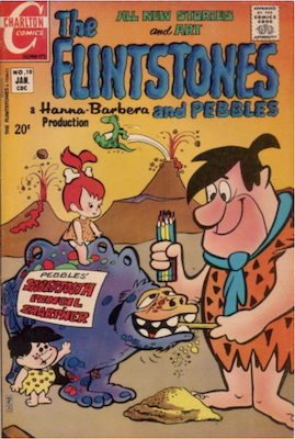 The Flintstones and Pebbles #10. Click for values.