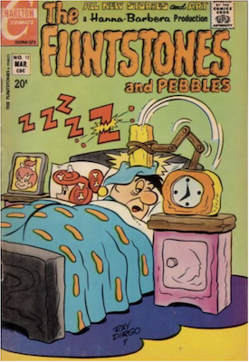 The Flintstones and Pebbles #12. Click for values.