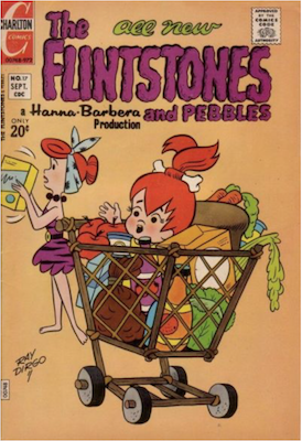 The Flintstones and Pebbles #17. Click for values.