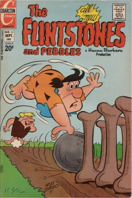 The Flintstones and Pebbles #25. Click for values.