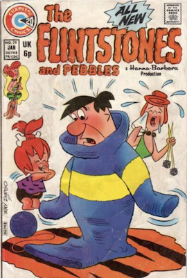 The Flintstones and Pebbles #28. Click for values.