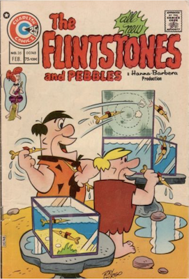 The Flintstones and Pebbles #35. Click for values.